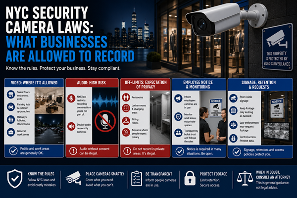 NYC Security Camera Laws